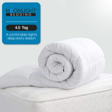 (4.5 Tog, Double: 200 X 200 cm) Microfiber Duvets & Quilts Feels Like Down Duvet