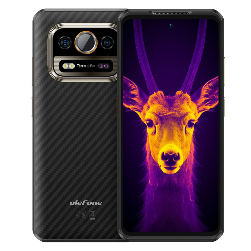 Ulefone Black Armor 25T Pro Rugged Walkie-Talkie 400-470Mhz, 12Gb/256Gb, 6.78In Fhd+, 64Mp+50Mp, 5G, Ip68/Ip69k, Mil-Std-810G, Dual Sim