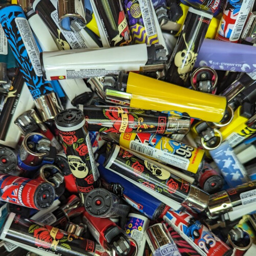 Clipper Clipper Refillable Gas Lighters 10 x Picture Designs
