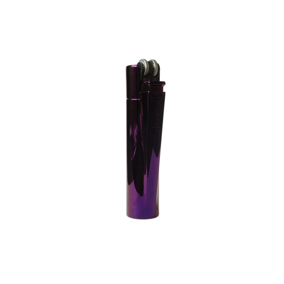 Clipper Metal Gift Lighter Purple