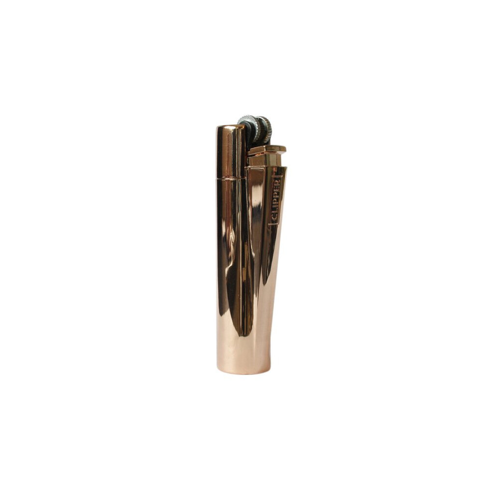 Clipper Metal Gift Lighter Polished Rose Gold