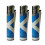 Clipper Clipper Scotland Flag Refillable Gas Lighters x 3 1