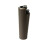 Clipper Clipper Refillable Pocket Lighter Soft Touch Rubber Brown 1