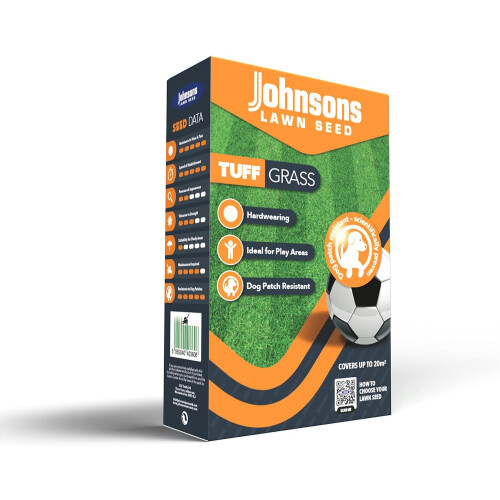 Johnsons Tuffgrass Lawn Seed - 425g - 20m²