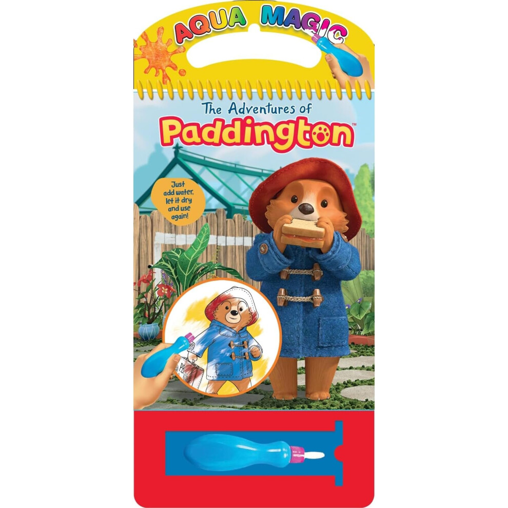 The Adventures Of Paddington Reusable Activity Aqua Magic Book