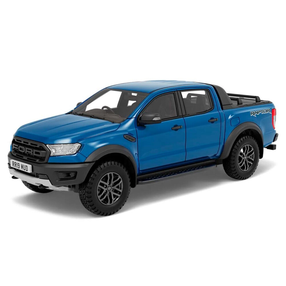 Corgi VA15201 Vanguards Ford Ranger Raptor, Performance Blue Diecast Car