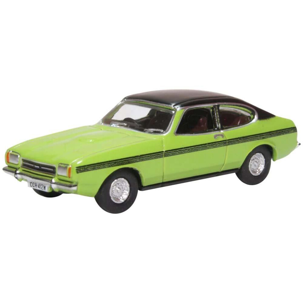 Oxford Diecast 76CPR001 Ford Capri MkII Lime Green Only Fools & Horses OO Gauge