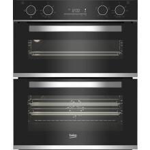 Beko bPRO 500 Built Under Electric Double Oven - Black - A/A Rated