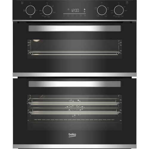 Beko Beko bPRO 500 Built Under Electric Double Oven - Black - A/A Rated