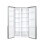 Candy Candy American Fridge Freezer - Stainless Steel - E Rated 1