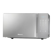 Hisense H20MOMSS4HGUK 26cm High, Freestanding Combination Microwave Oven - Mirror Silver