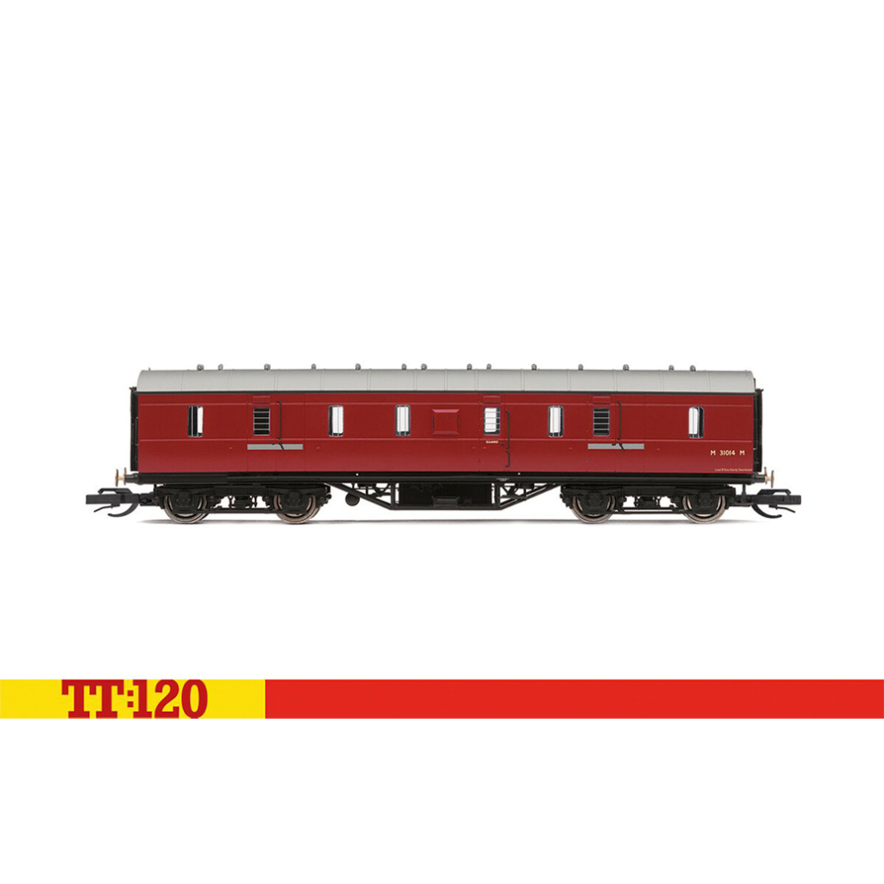 Hornby TT:120 BR 50'  Passenger Brake M31014M - Era 4 TT4039