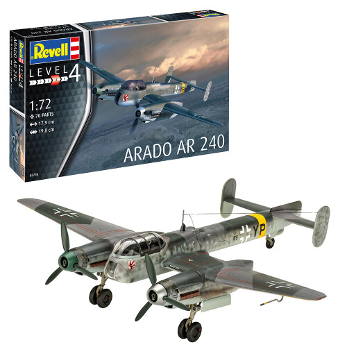 Revell Revell 03798 Arado AR-240 1:72 Model Kit