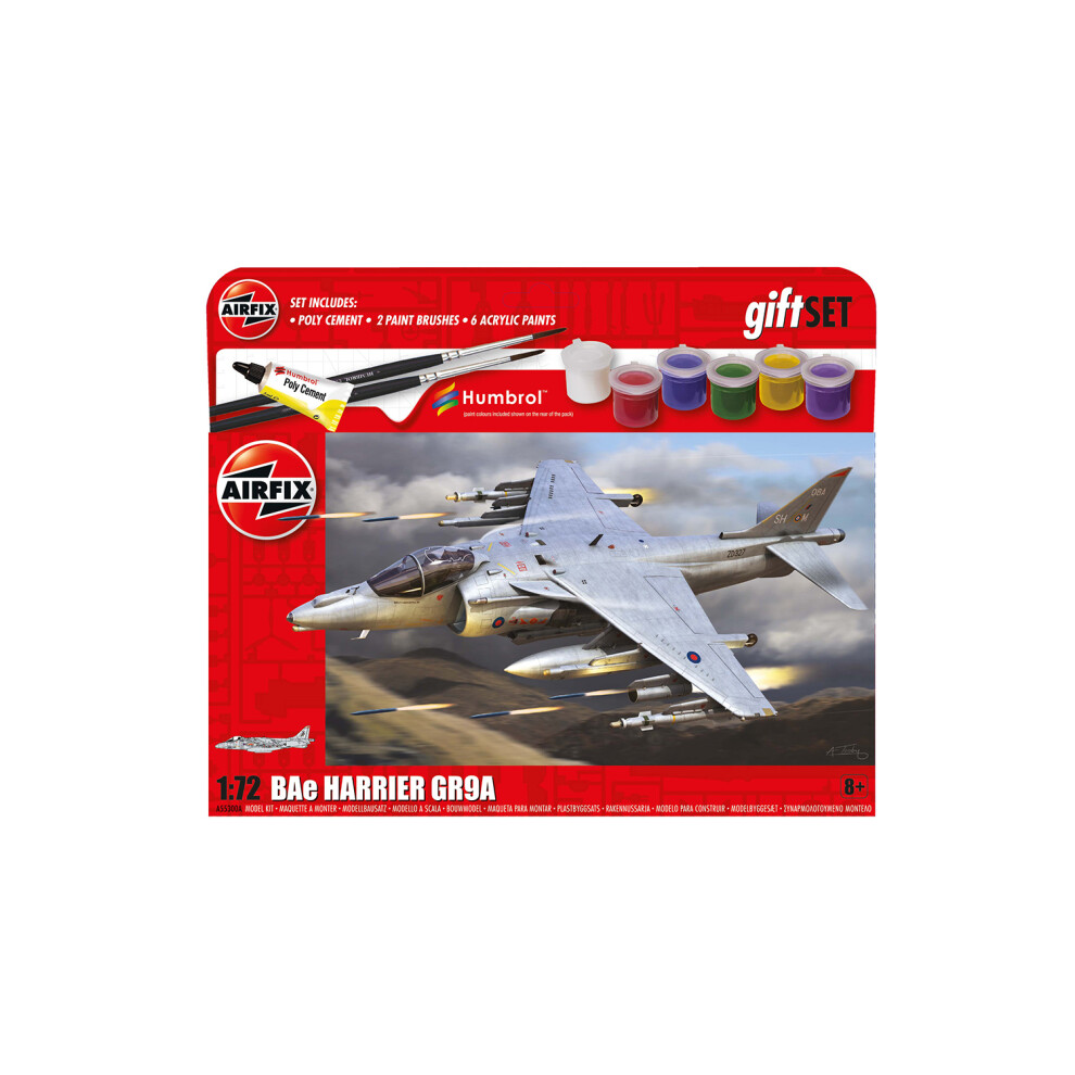 Airfix A55300A Hanging Gift Set - BAE Harrier GR.9A 1:72 Model Kit