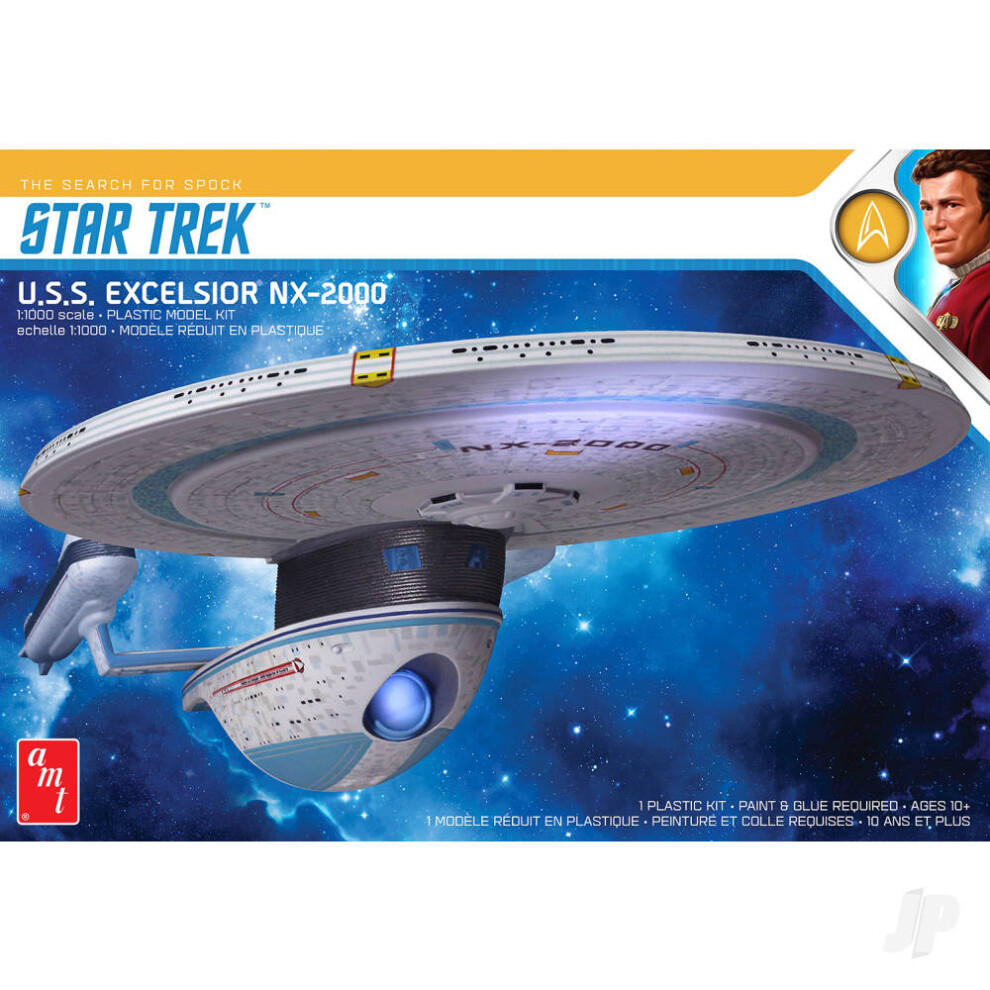 AMT Star Trek U.S.S. Excelsior 1257M Model Kit