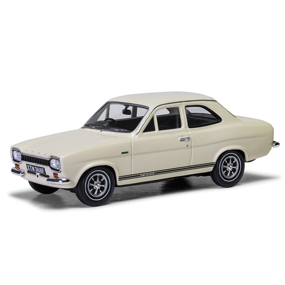 Corgi Ford Escort MkI Twin Cam Ermine White (Ford Press Car) 1:43 Model VA09532