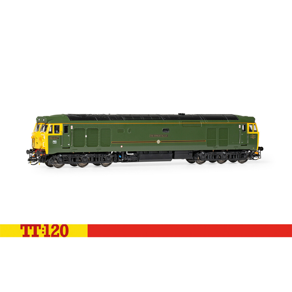 Hornby TT:120 BR Class 50 Co-Co 50007 'Sir Edward Elgar' - Era 8 TT3013M