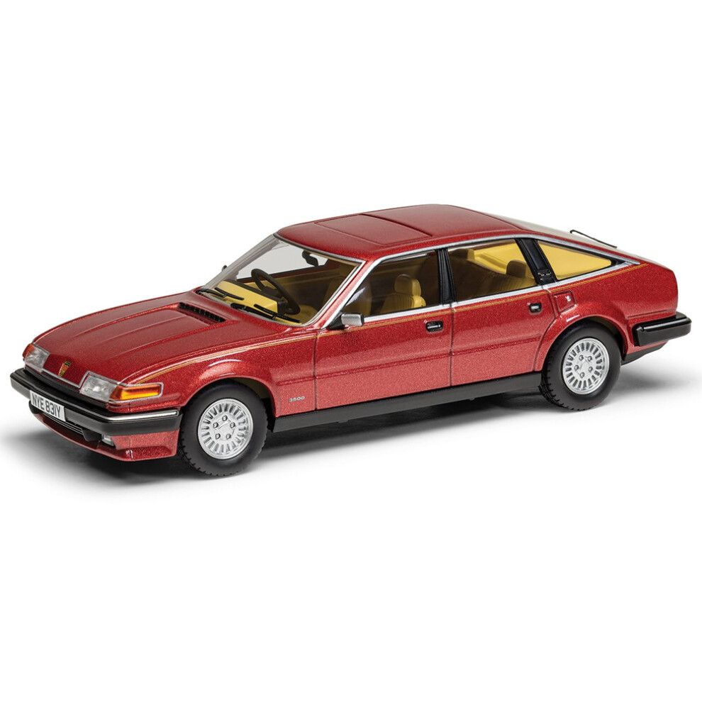 Corgi VA09015 Vanguards: Rover 3500 SE SD1 Oporto Red 1:43 Diecast Model