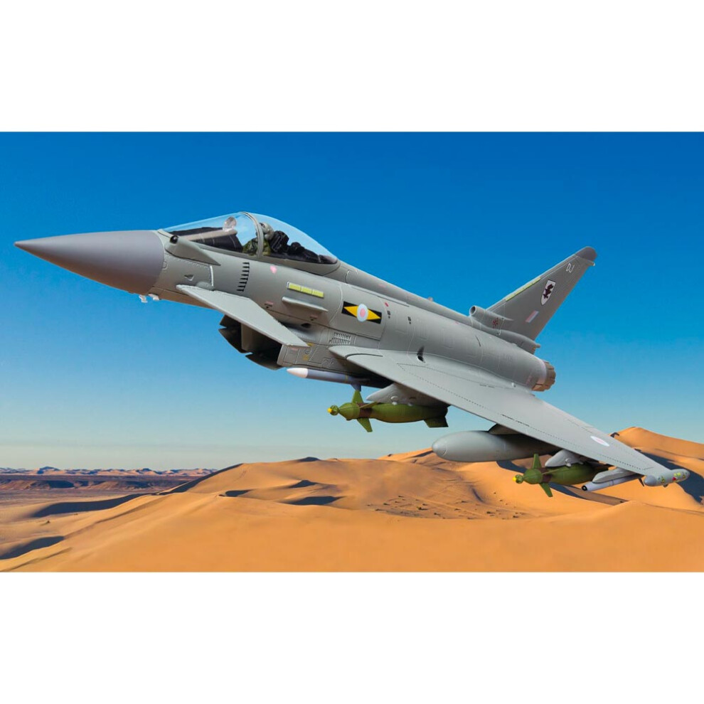 Corgi AA29002 Eurofighter Typhoon FGR.4 RAF No.11 Op. Ellamy 1:48 Diecast Model