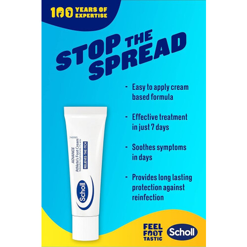Scholl Scholl Athlete's Foot Cream 15g 2