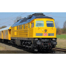 Arnold HN2601 DB Bahnbau, diesel locomotive 233 493-6, yellow livery, ep. VI N Gauge