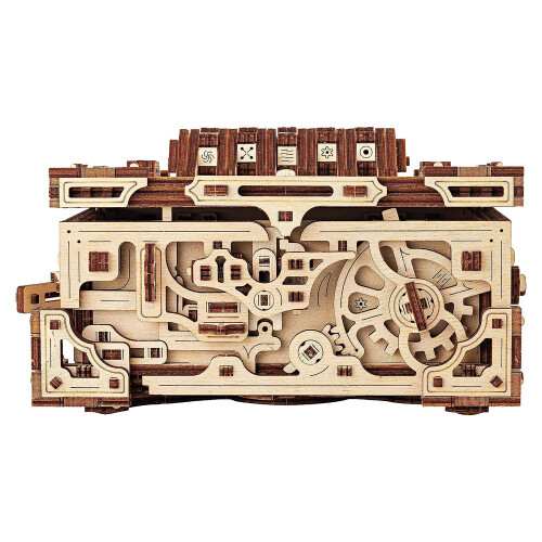 Wood Trick Enigma Κλειδαριά Παζλ Ξύλινο 3D Πάζλ για Ενήλικες και Παιδιά 2