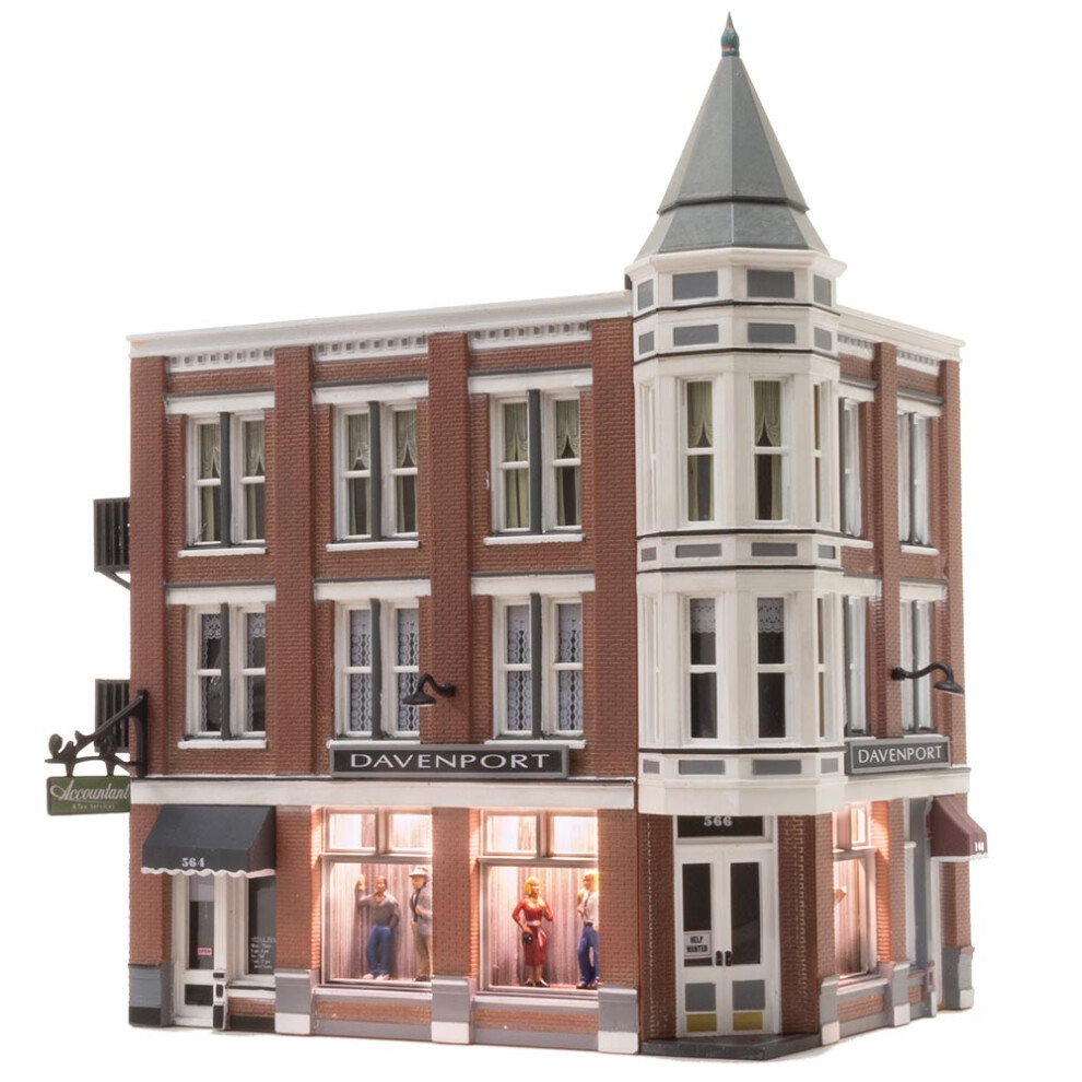 Woodland Scenics Br5039 Ho Davenport Department Store Ho Gauge