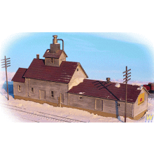 Walthers Cornerstone Sunrise Feed Mill Building Kit N Gauge WH933-3239