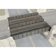 Walthers Cornerstone Through Plate Girder Bridge Building Kit N Gauge WH933-3820