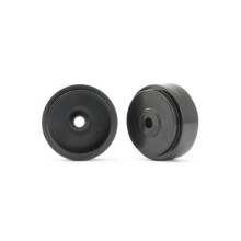 SLOT.IT Plastic 17.3 Diameter x 8.2 x 0.5 Wheels Black 0.75g (4) SIW17308205P