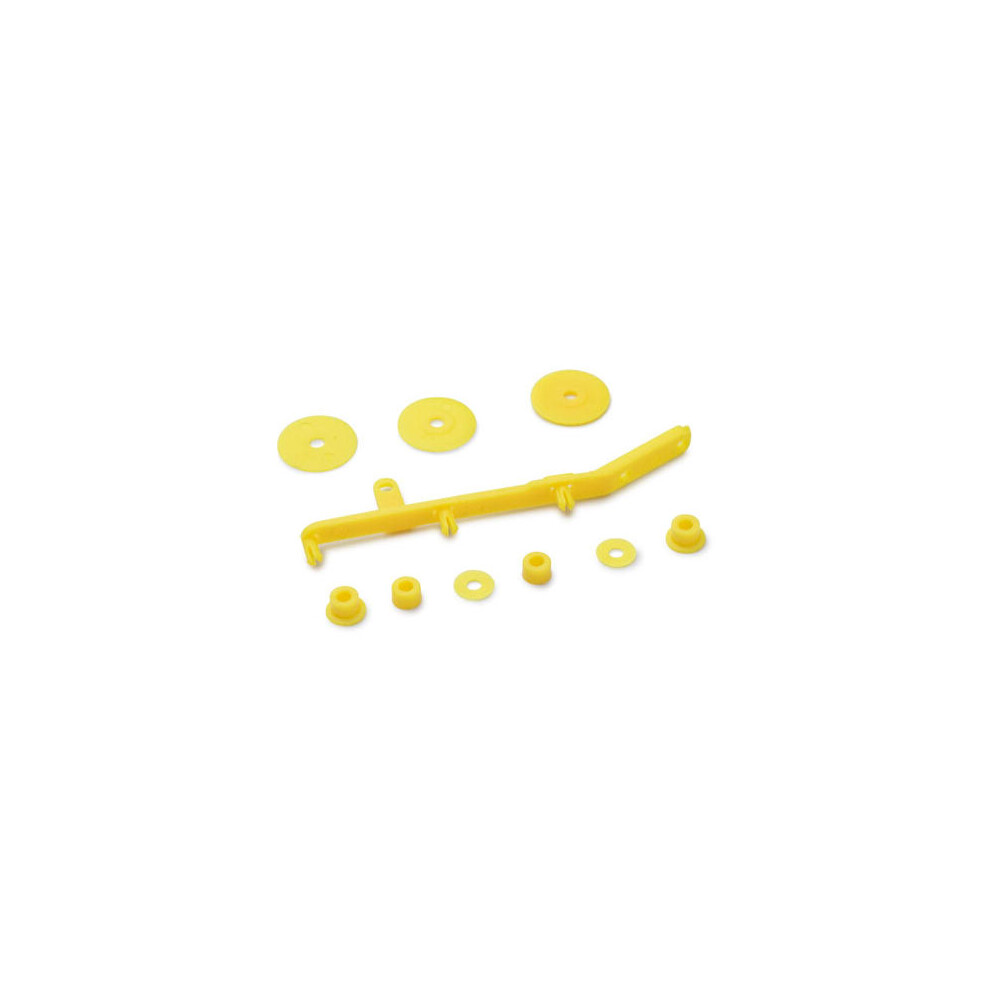 Photos - Toy Car SLOT.IT Tensioner/Flanges/Spacers for 4WD System Yellow SICH98Y