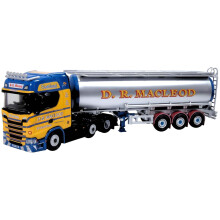 Oxford Diecast Scania S Series Cylindrical Tanker D R Macleod OD76SNG003 OO Gauge