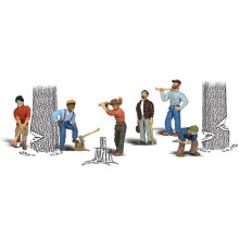 Woodland Scenics A2735 O Lumberjacks O Gauge