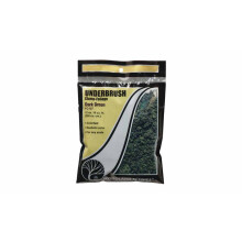 Woodland Scenics FC137 Dark Green Underbrush Bag Scenic Brush Foliage Flock