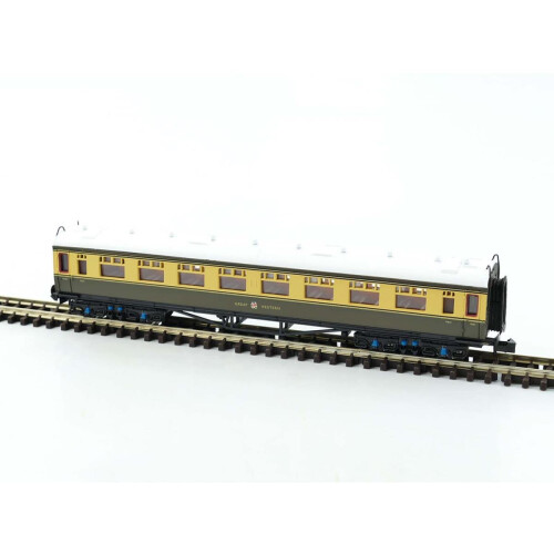 Dapol 2P-000-059  Collett Coach Composite GWR Chocolate/Cream 7011 N Gauge
