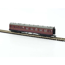 Dapol 2P-000-204 Collett Coach Brake Composite BR Maroon W6706W N Gauge