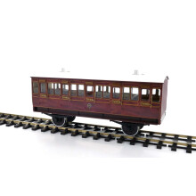 Dapol 7P-020-100D Stroudley 4wl Suburban 3rd 861 Mahogany Lit DCC-Fitted O Gauge