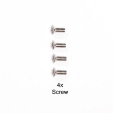 TAMIYA 9805696/19805696 3x8mm Countersunk Screw (4 Pcs.) (Bruiser/Hot Shot)