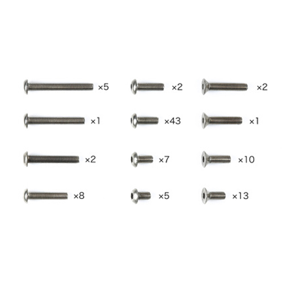 Tamiya 47509 XM-01 Titanium Screw Set RC Spare Part