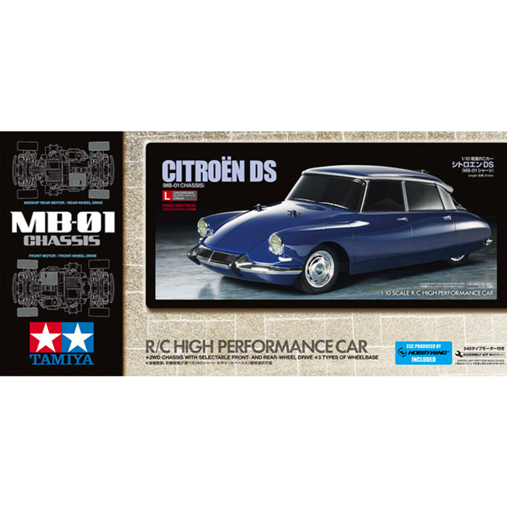 Tamiya RC 58734 Citroen DS (MB-01) 1:10 RC Assembly Kit