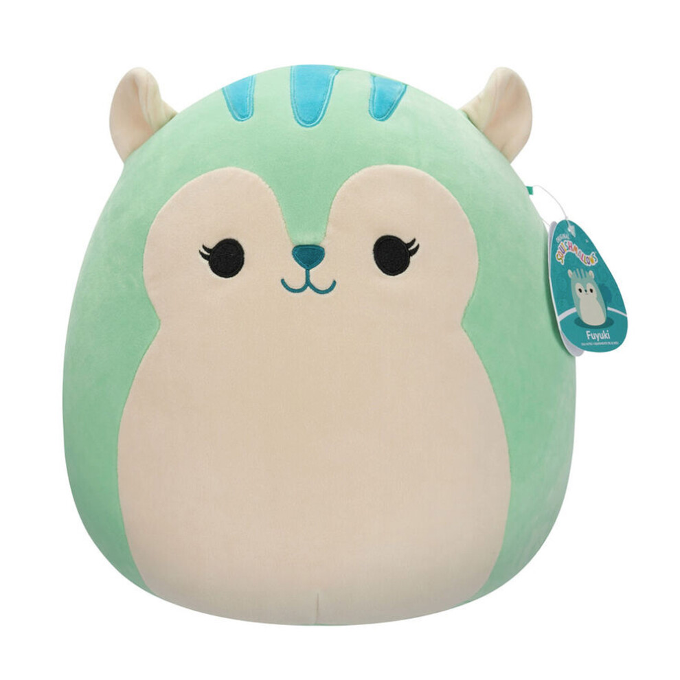 Squishmallows Fuyuki the Mint Green Squirrel 7.5" Plush Soft Toy