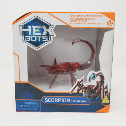 HEX BOTS Scorpion (HEXBUG Refresh) – Classic Robotic Insect with Random Color Variants
