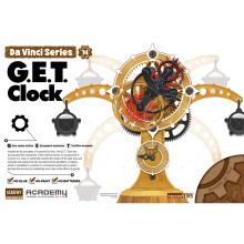 Academy Models Leonardo Da Vinci Tourbillon Watch Plastic Model 18185 ACA18185 Academy Da Vinci Series: G.E.T. Ur [Model Building Kit]