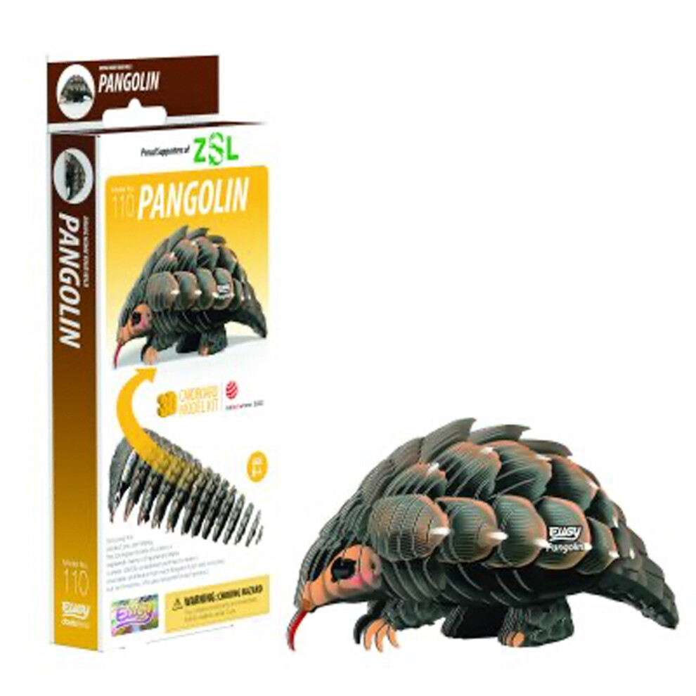 EUGY 3D Pangolin No.110 Model Craft Kit