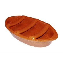 Terracotta Cooking Dish Handmade Clay Cooking Dish Chourico Roast Chorizo Cooker