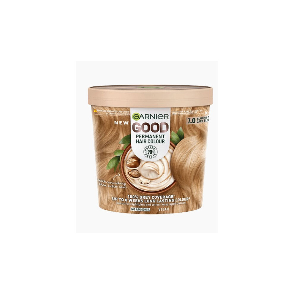 Garnier Good Permanent Hair Colour 7.0 Almond Creme Dark Blonde