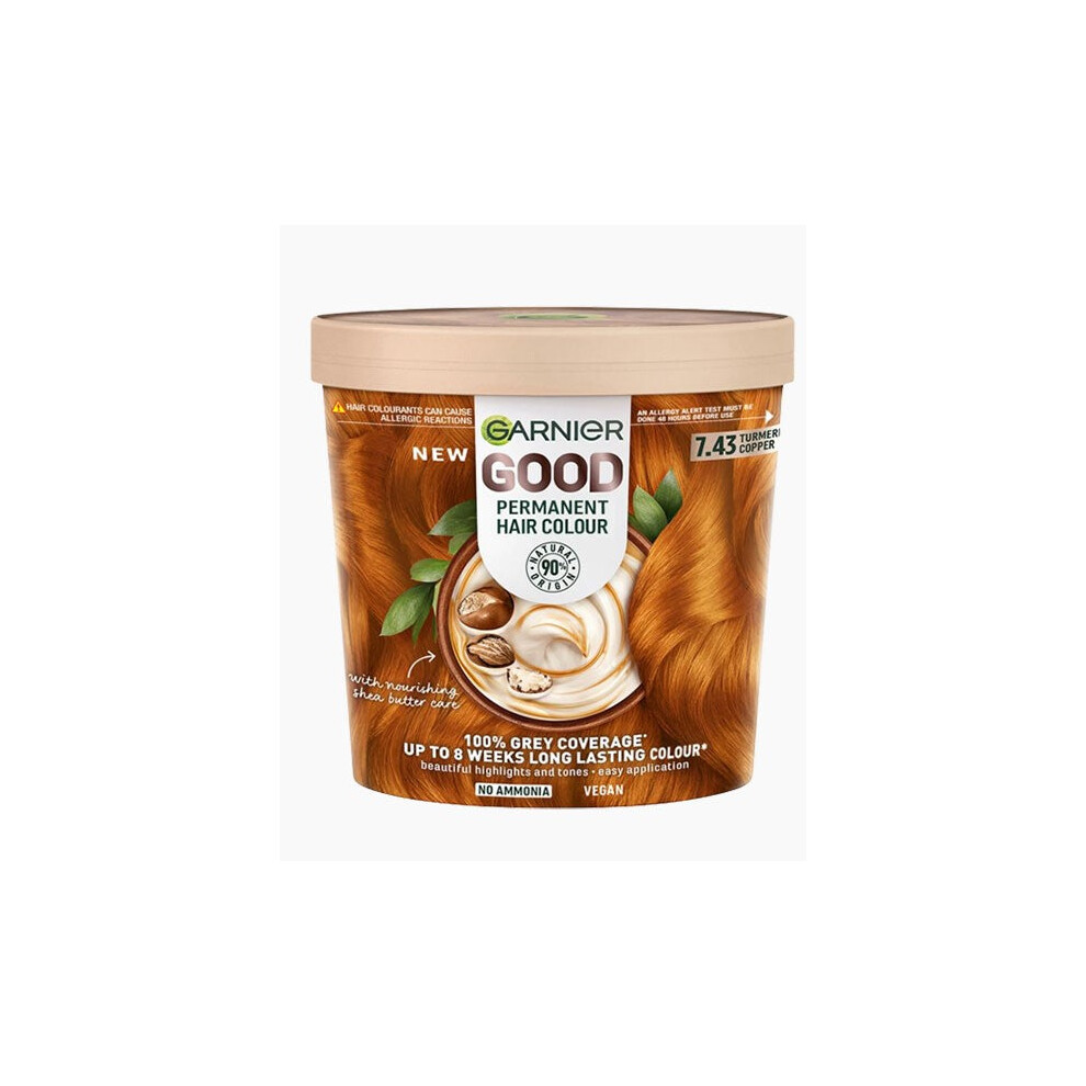 Garnier Good Permanent Hair Colour 7.43 Tumeric Copper