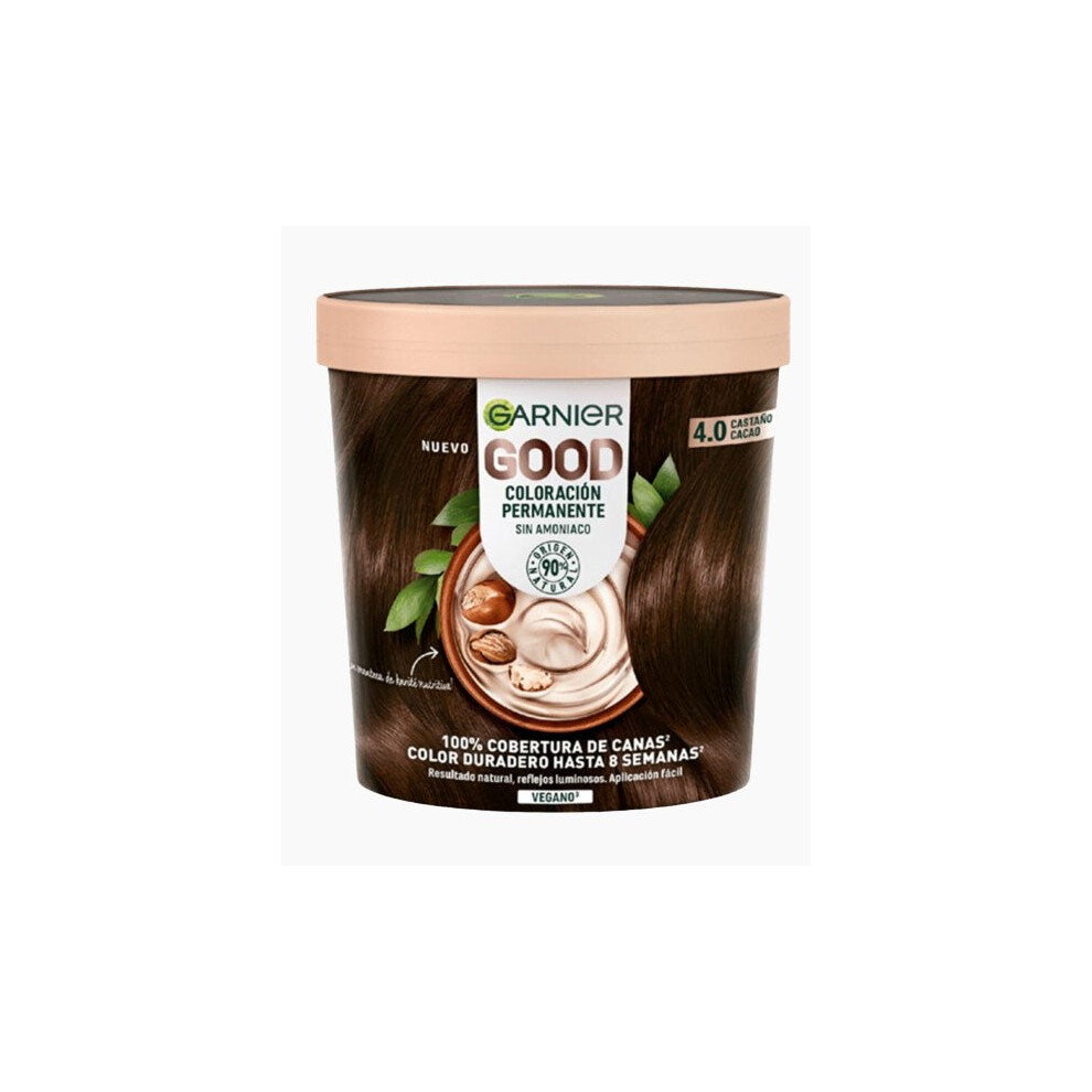 Garnier Good Permanent Hair Colour 4.0 Cacao Brown