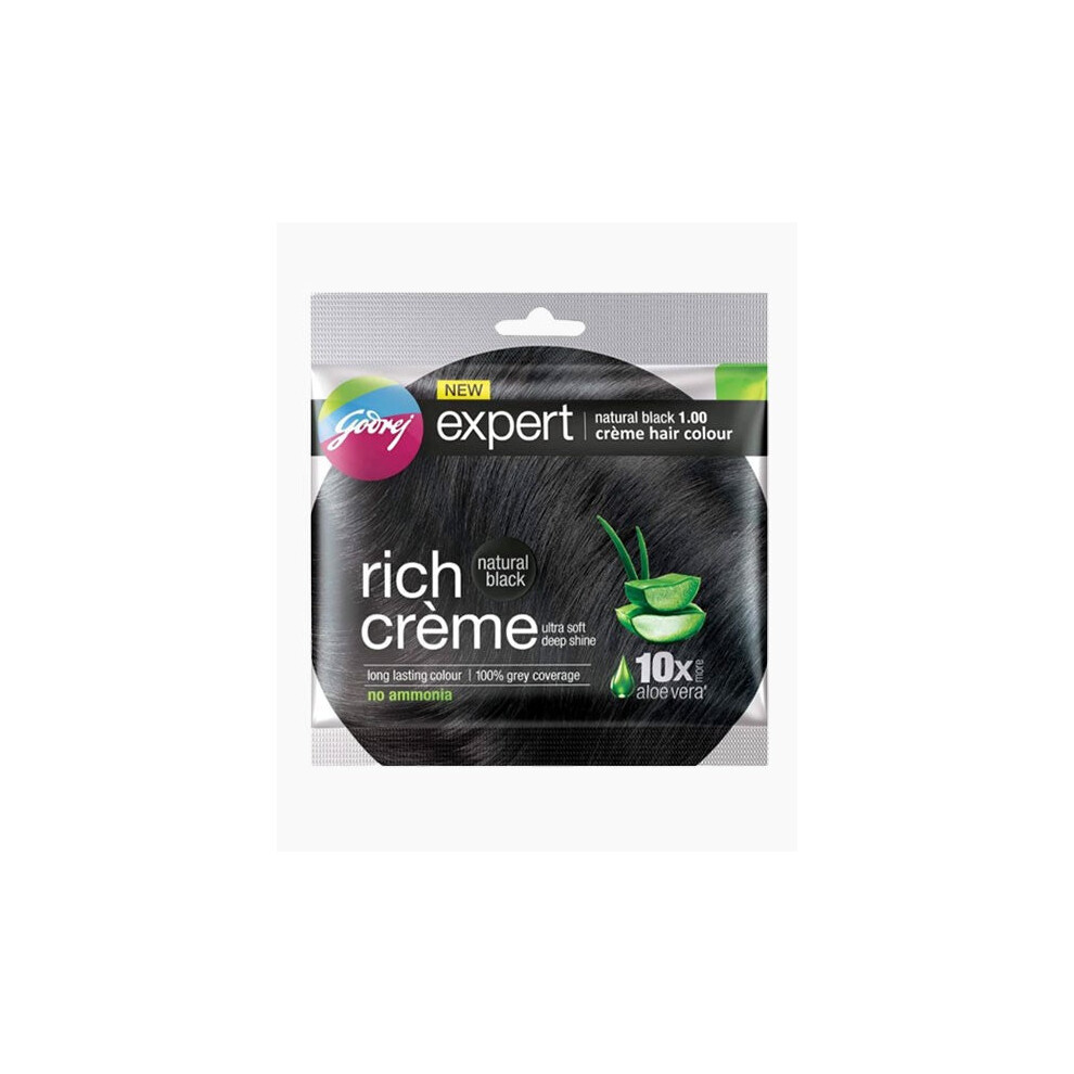 Godrej  Expert Rich Creme Hair Colour Natural Black