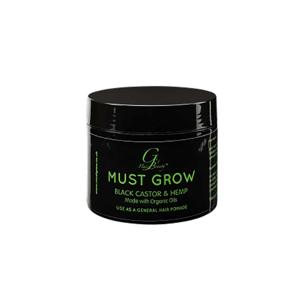 GS Hair Beauty Must Grow Black Castor And Hemp Hair Pomade